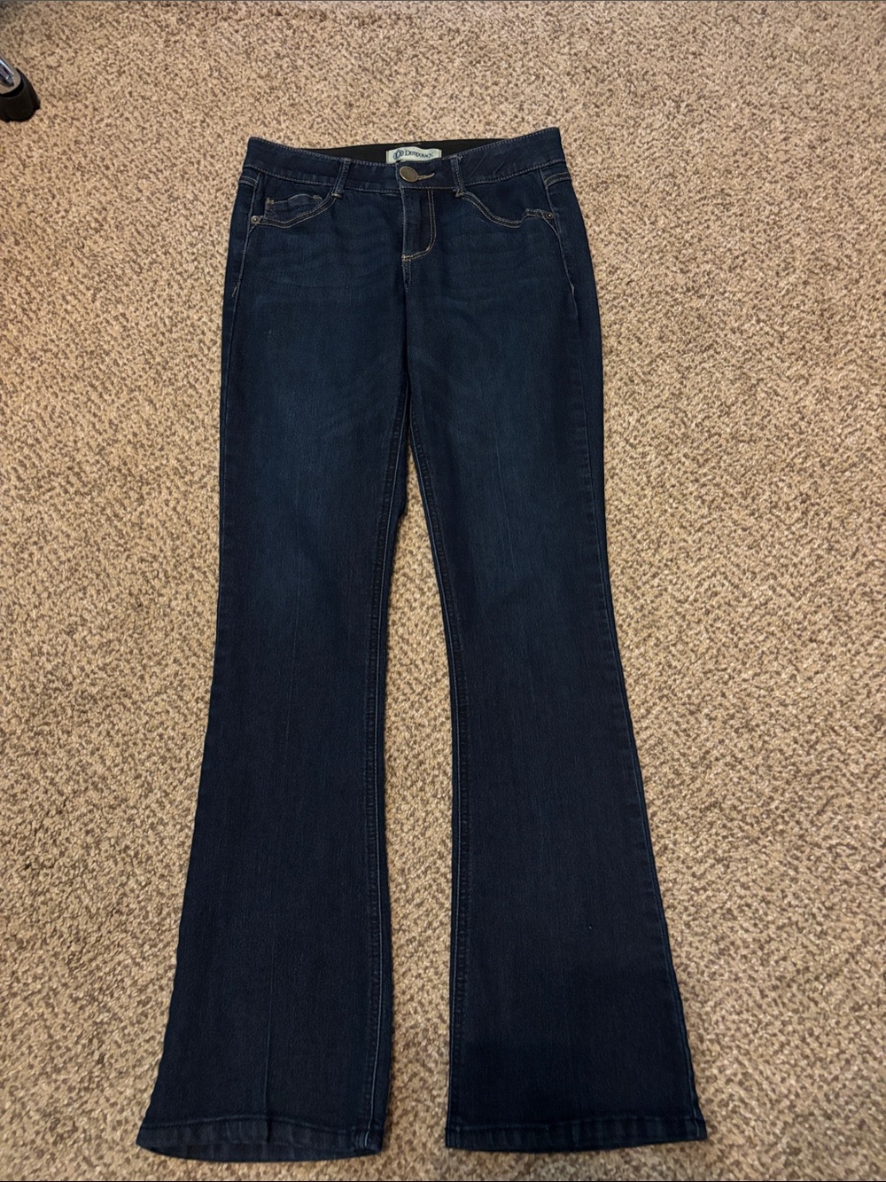 Democracy Dark Indigo Flare Jeans 4